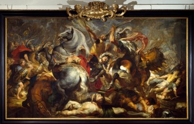 Decio Mus es herido de muerte de Peter Paul Rubens